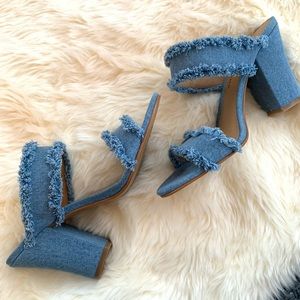 Lucky Brand Denim Sandals